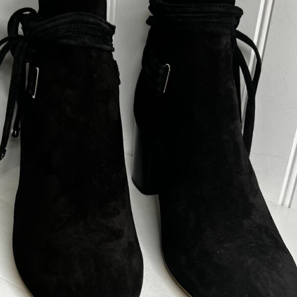 Rag & Bone Dalia 2 Suede Boots in Black Size 9.5 - Picture 4 of 7